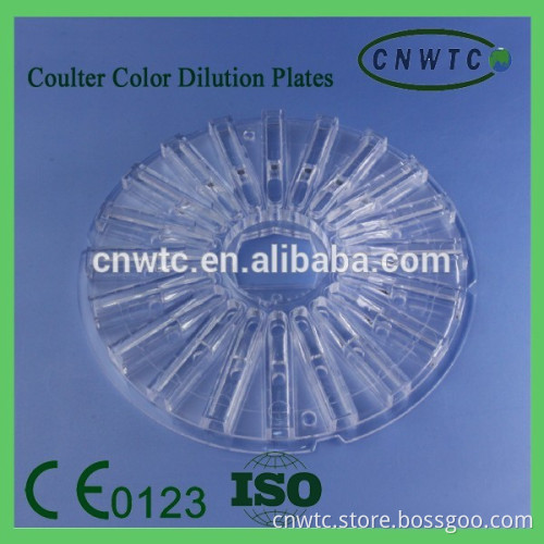 Coulter Color Dilution Plates